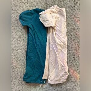 Two Mini Mioche Short Onesies